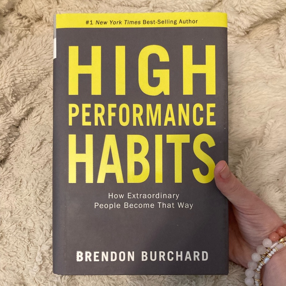 High Performance Habits Book